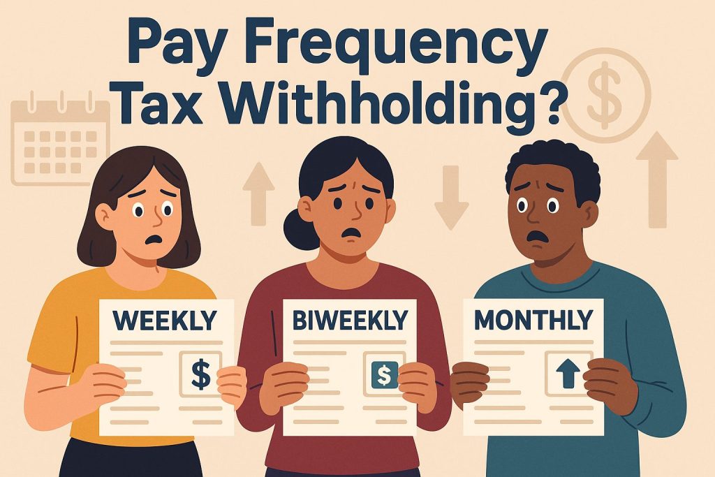 How Pay Frequency Affects Tax Withholding