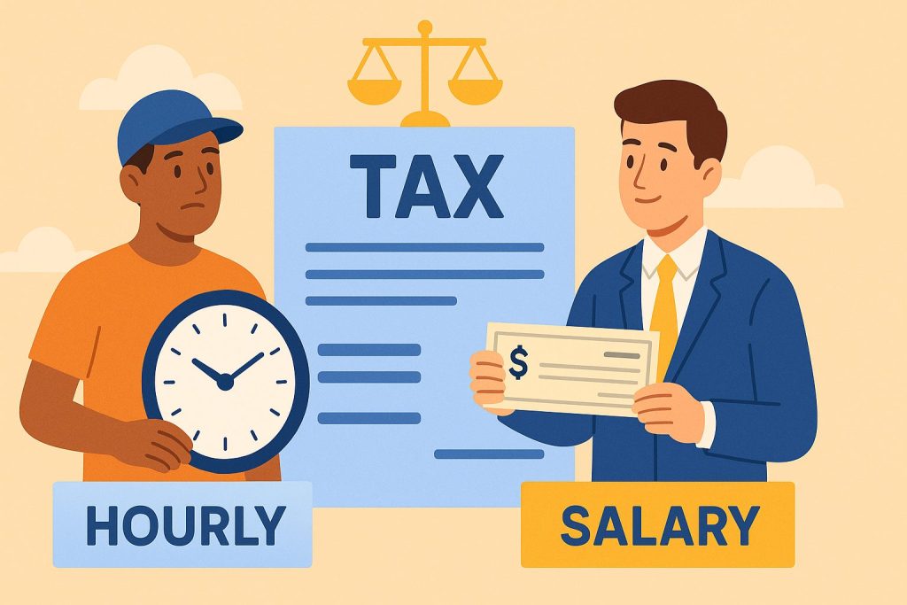 Tax Differences Between Hourly and Salary Workers
